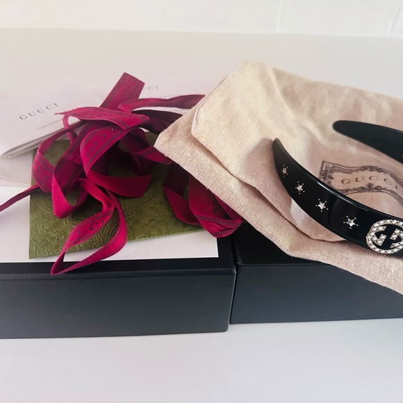 Crystal Gucci Headband - Picture 1 of 6